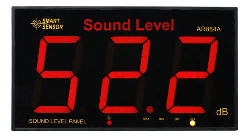 Smart Sensor Ar884a Medidor De Nivel De Sonido Con Pantalla