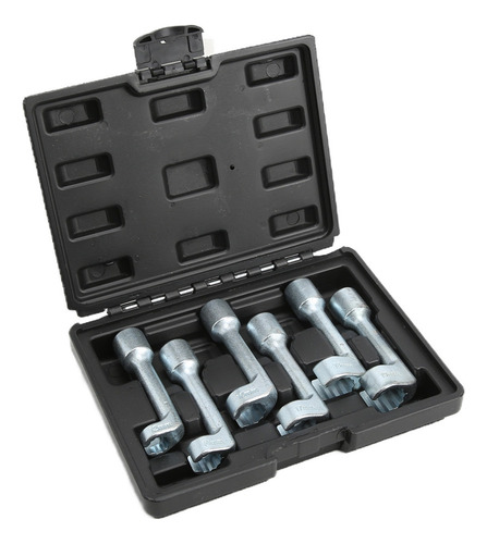 Juego De 6 Llaves De Tubo For Inyectores Tipo L, Cromadas