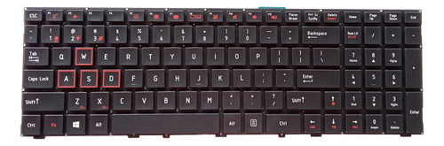 Teclado Para Computadora Portátil Diseño De Ee. Naranja