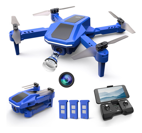 Dron Fpv Plegable Hs430 Hs430 Con Cámara De 1080p Para Adult