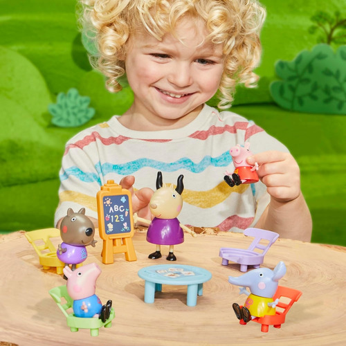 Set Figuras Peppa Pig La Guardería De Peppa - Original