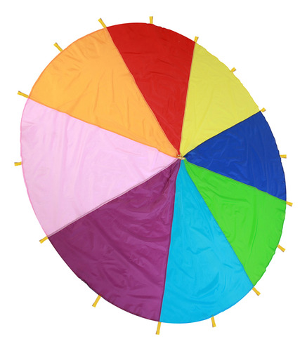 Juego De Paracaídas Para Niños, Multicolor, Arcoíris, Para N