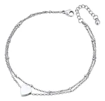 Comprar Chainspro - Tobillera Ajustable De Plata De Ley S925 Para M.