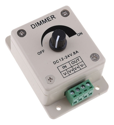 Controlador Manual Para Led Tira Unicolor 8a 12v Cc