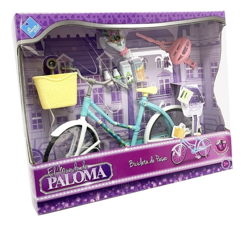 Paloma Bicicleta De Paseo Para Muñeca Con Luz Ar1 7301