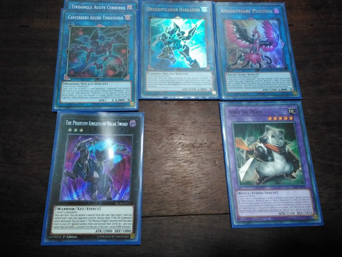 Deck / Mazo Tindangle Yugioh (52 Cartas, 48 Fundas) Mazo Tinfangle Yugioh Inglés / Español / Portugués (Usado)