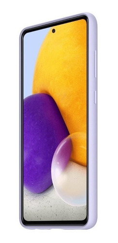 Case Samsung Silicone Cover Para Galaxy A72 Lavanda