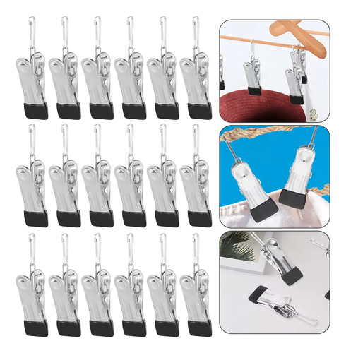 Pinza Para Colgar Ropa De Alta Resistencia Con Hebilla Colga