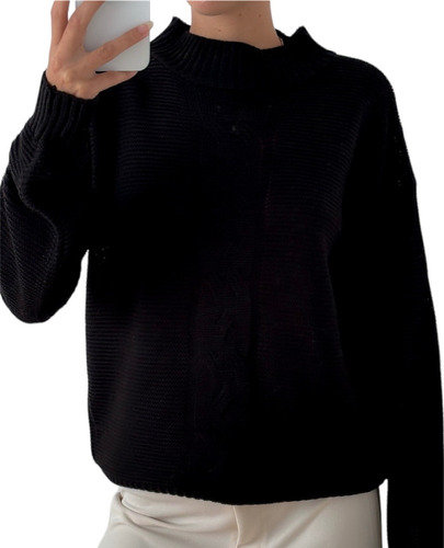 Sweater Heisenberg Punto Spandex Abrigado Diseño Go