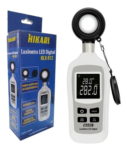 Mini Luximetro Led Hlx-912 Hikari 