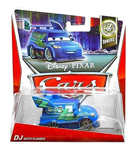 Sintonizadores Disneypixar Cars 2012 Diecast Dj Con Flames 3