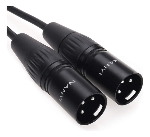 Nanyi Xlr - Cables De Audio Divisor De Microfono Xlr A Xlr,