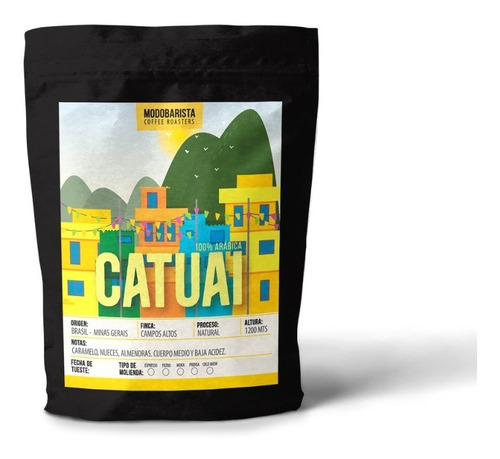 Cafe Premium Tostado Brasil Catuai - 1/4 Kg