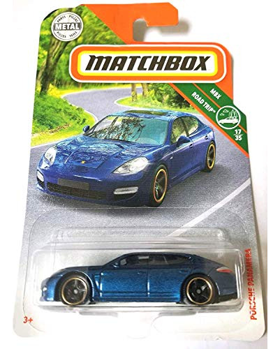 Coche Miniatura Porsche Panamera Azul