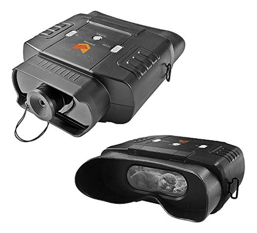 Binocular Nightfox Digital De Vision Nocturna Zoom 3x, Color Black