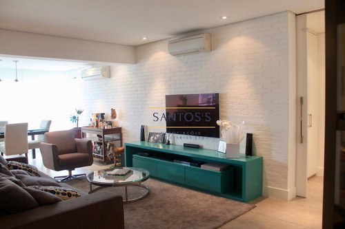 Imagem 4 de 30 de Apartamento, 138 M² - Venda Por R$ 1.950.000,00 Ou Aluguel Por R$ 11.000,00/mês - Brooklin - São Paulo/sp - Ap1489