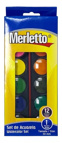 Pintura Acrílica Merletto 12Ml - 12 Unidades