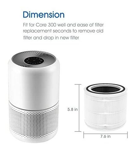 Filtro Core 300 Hepa Compatible Levoit Core 300, Core 300s,
