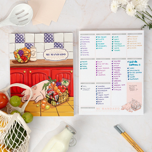 Imagen 6 de 6 de Listas Para El Mandado, Súper, Shopping List