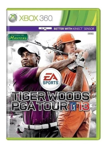 Jogo Novo Midia Fisica Tiger Woods Pga Tour 13 Para Xbox 360