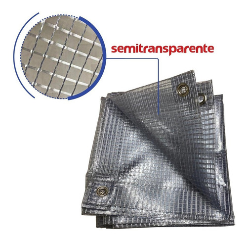 Lona 6 X 2 Mts Semi Transparente Cristal Cortina Para Frio