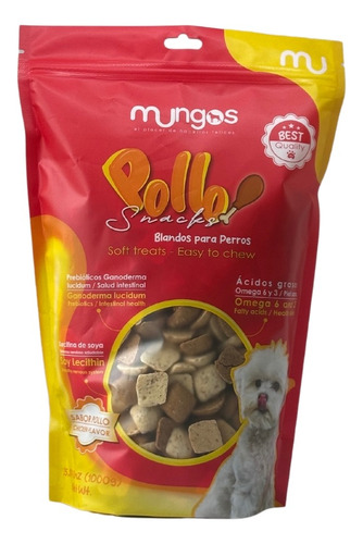 Snacks Para Perros Mungos Pollo Recar - Kg a $44000
