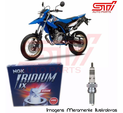 1 Vela Ngk Iridium Cr7hix Yamaha Xtz 125 2003-2015