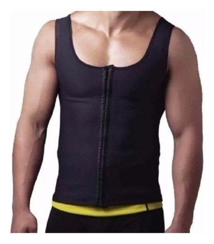 Musculosa Hombre Neotex Con Cierre Adelgaza 