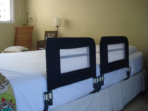 Imagen 5 de 5 de Baransik - Baranda Para Cama Adultos Chica Acolchonada