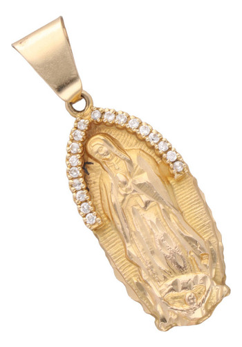 Dije De 14k Oro Amarillo, Motivo Virgen Guadalupe 4.7 Gramos