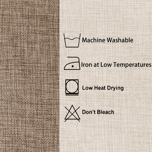 Mantel Rectangular De Lino Sintético - Mantel Lavable Resist