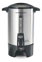 Comprar Urna De Café Hamilton Beach, 45 Tazas, Plateada (40519)