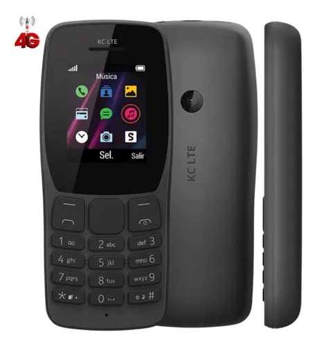 Telefono Celular Kc Lte 4g Dual Sim Libre Expandible Radio F