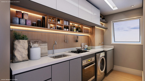 Imagem 5 de 9 de Apartamento 2 Dormitórios Com Varanda A 100mts Da Estação