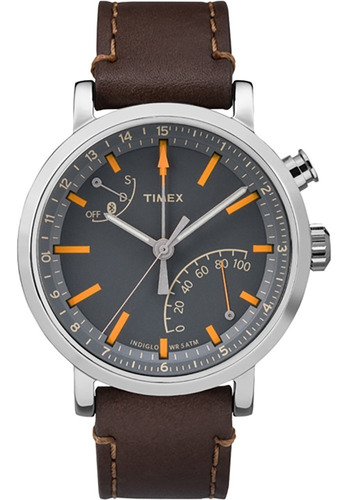 Reloj Timex Para Hombre Tw 2p92300 F5 Metropolitan Plateado