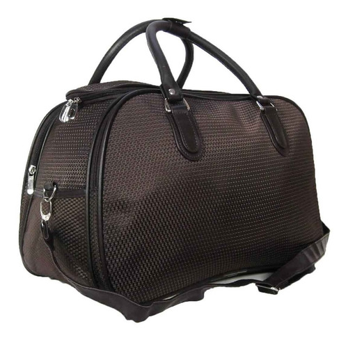 Imagem 6 de 9 de Sacola De Viagem Com Rodinhas + Bolsa Para Bagem De Mão