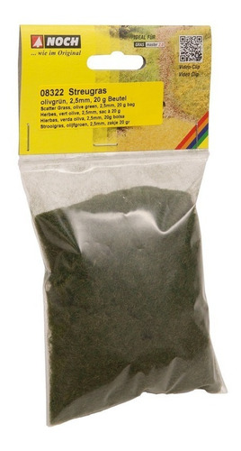 Pasto Electrostático Hierbas De Pradera 2.5mm 20g Noch 8322
