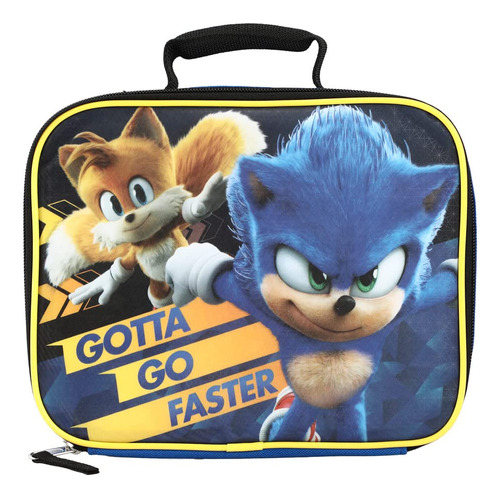 Sonic The Hedgehog And Tails Kids Lnchera Pvc Panel Frontal