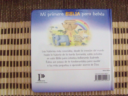 Biblia Mi Primera Biblia Para Bebes Azul
