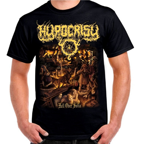 Hypocrisy Polera Metal/rock Estampada Impresión Directa