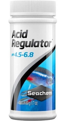 Acid Regulator Seachem 50g Baja Ph 4.5 - 6.8 Rinde 600 Lit