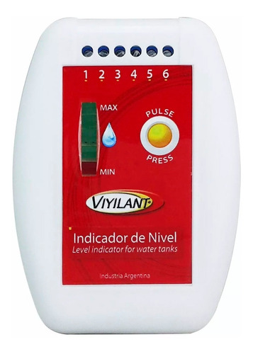 Medidor Nivel Tanque Agua Sensor Indicador Agua Viyilant