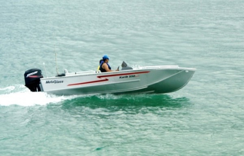 Metalglass Karib 550 - 0 Km - Somente O Barco - Bravonautica