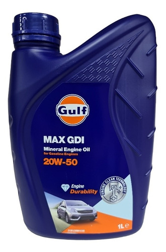 Aceite Gulf 20w50 Mineral