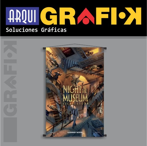 Posters - Banners De Peliculas - Una Noche En El Museo 3