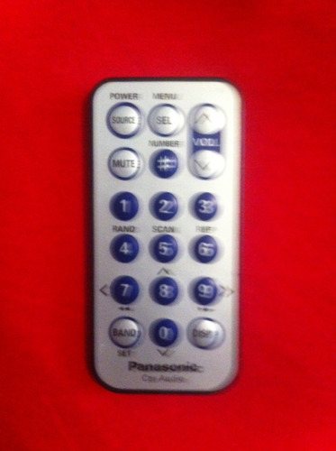 Panasonic Car Audio Remote Control Yefx9992663