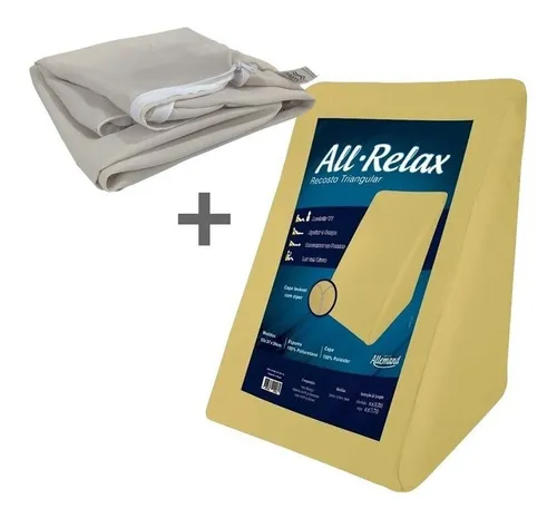 Set 2 Almohadas Almohada Respaldo Anatómico Almohadón Espuma Amarillo