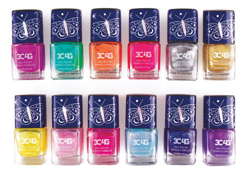 3c4g Three Cheers For Girls - Celestial - Paquete De 12 Esm. Color Azul, Verde, Rosa, Morado