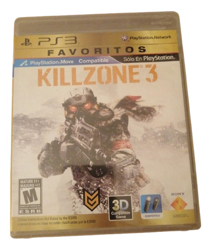 Killzone 3 Edición 3d - Ps3 Físico - Excelente Estado (Usado)