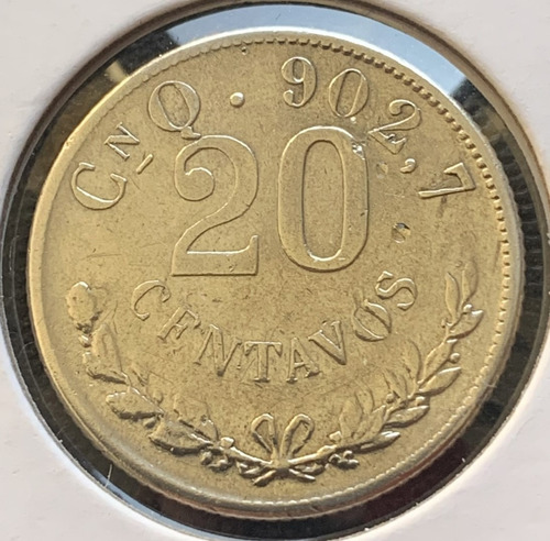 20 Centavos 1901 Cnq   Republica